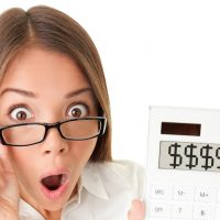 This One Easy Life-Hack That Dramatically Lowers Your Power Bill, Helps Save The Environment & Puts Money Back In Your Pocket calculator-lady-CROPPED-dreamstime_l_23749667